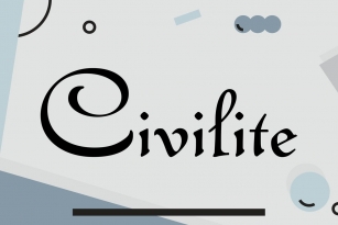 Civilite Font Font Download