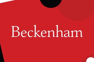 Beckenham Font Font Download
