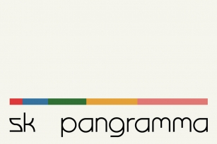 SK Pangramma Font Font Download