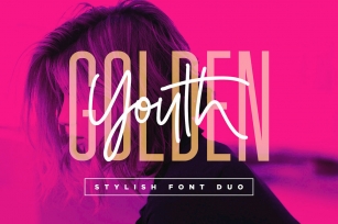 Golden Youth Font Font Download