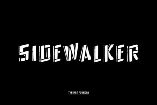 Sidewalker Font Font Download