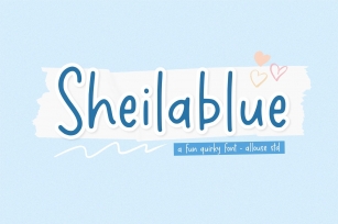 Sheilablue Font Font Download