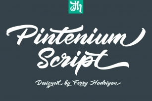 Pintenium Script Font Font Download