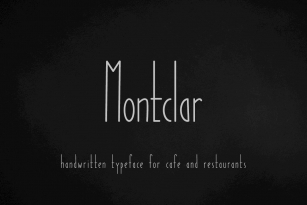 Montclar Font Font Download