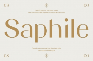 Saphile Font Font Download