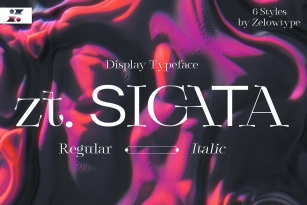 Zt Sigata Font Font Download