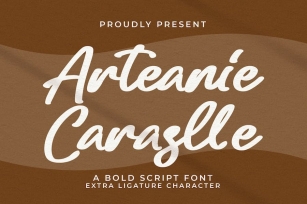 Arteanie Caraslle Font Download