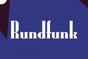 Rundfunk Font Font Download