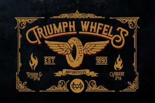 Triumph Wheels Font Font Download
