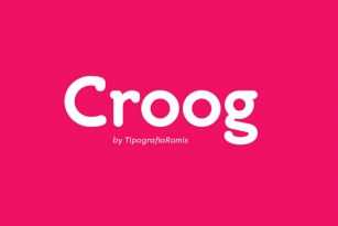 Croog Font Font Download