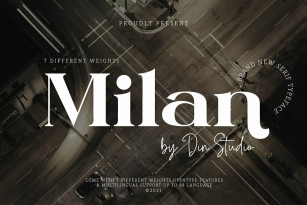 Milan Font Font Download