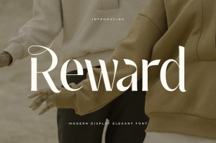 Reward - Modern Luxury Elegant Font Font Download