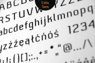 Cello Font Font Download
