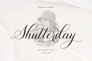 Shutterday Font Font Download