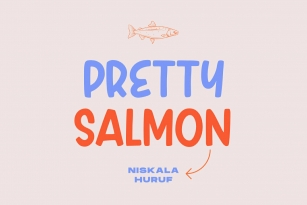 Pretty Salmon Font Font Download
