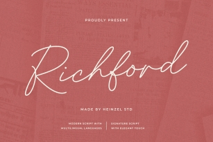 Richford Font Font Download
