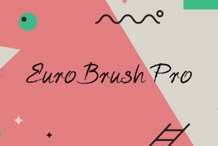 EuroBrush Pro Font Font Download