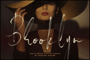Brooklyn SVG Font Font Download