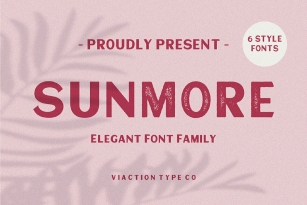 Sunmore Font Font Download