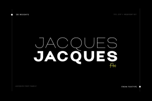 Jacques Pro Font Font Download