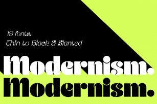 JT Modernism Font Font Download