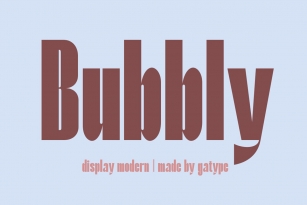 Bubbly Font Font Download