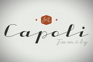 CA Capoli Font Font Download
