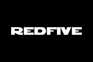 Red Five Font Font Download