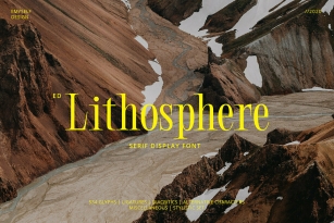 ED Lithosphere Font Font Download