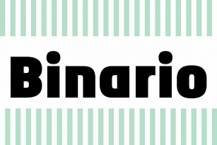 Binario Font Font Download