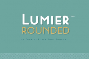 Lumier Rounded Font Font Download