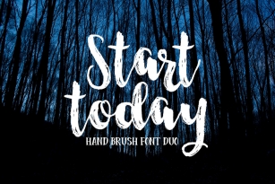 Start Today Font Font Download