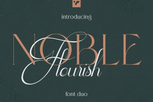 Noble Flourish Font Font Download