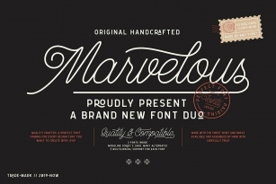 Marvelous Font Font Download
