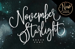 November Starlight Font Font Download