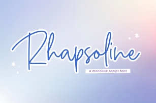 Rhapsoline Font Font Download