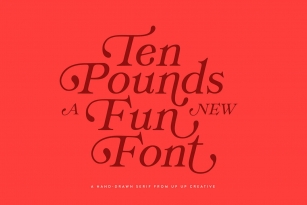 Ten Pounds Font Font Download