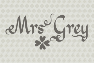 Mrs Grey Font Font Download