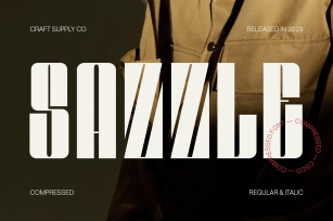 Sazzle Font Font Download