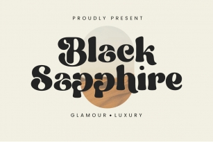 Black Shappire Font Font Download