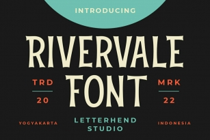 Rivervale Font Font Download