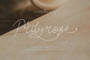 Prilyrose Font Font Download