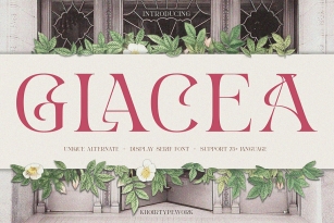 Glacea Font Font Download