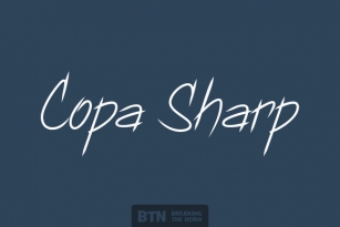 Copa Sharp Font Font Download