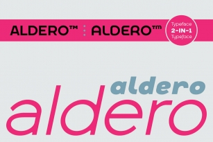 Aldero Font Font Download