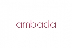 Ambada Minimalist Font Font Download