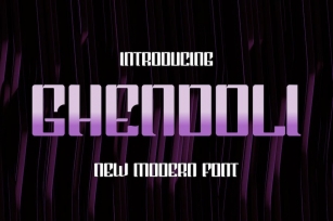 Ghendoli Font Font Download