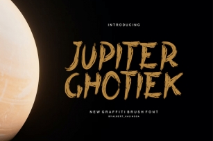 Jupiter Ghotiek Font Font Download