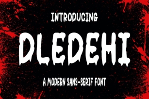 Dledehi font Font Download