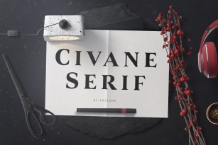 Civane Serif Font Font Download